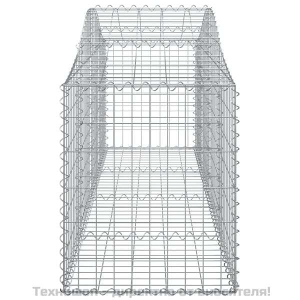 Габионни кошници арка 13 бр 200x50x60/80 см поцинковано желязо