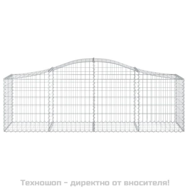 Габионни кошници арка 40 бр 200x50x60/80 см поцинковано желязо