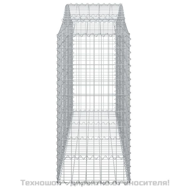 Габионни кошници арка 5 бр 200x50x120/140см поцинковано желязо