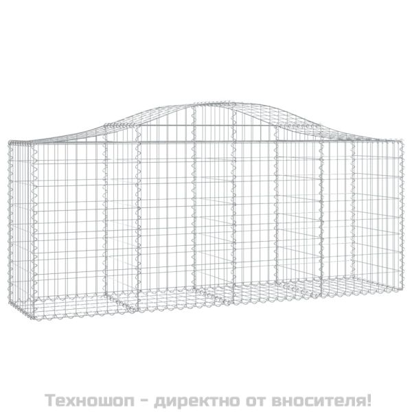 Габионни кошници арка 13 бр 200x50x80/100 см поцинковано желязо