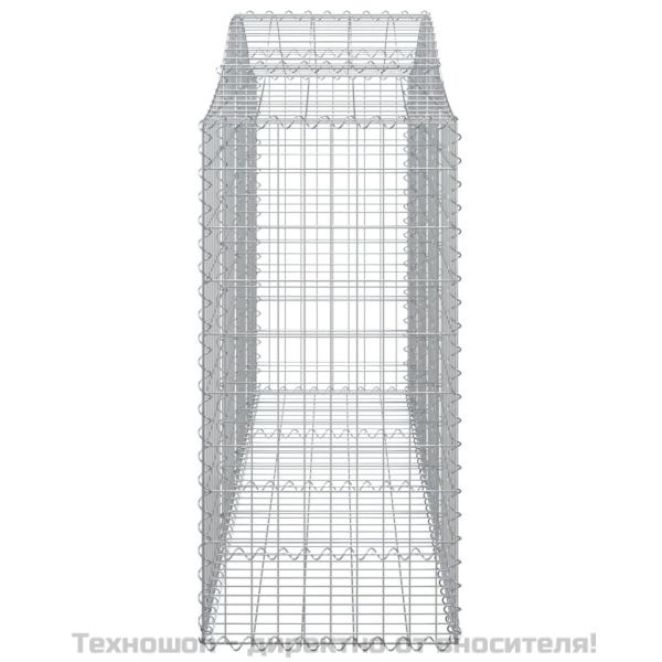 Габионни кошници арка 20 бр 200x50x100/120см поцинковано желязо