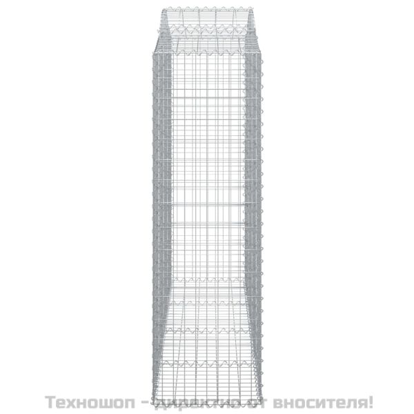 Габионни кошници арка 11 бр 200x50x160/180см поцинковано желязо