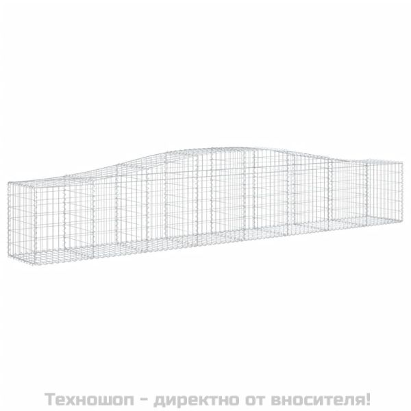 Габионни кошници арка 7 бр 400x50x60/80 см поцинковано желязо
