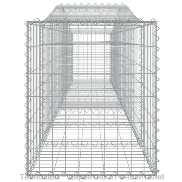 Габионни кошници арка 7 бр 400x50x60/80 см поцинковано желязо