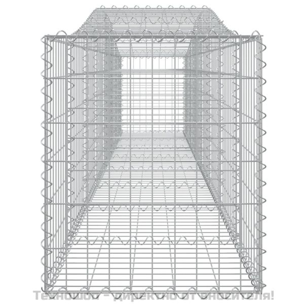 Габионни кошници арка 8 бр 400x50x60/80 см поцинковано желязо