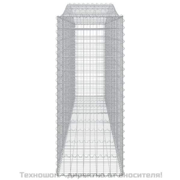 Габионни кошници арка 4 бр 400x50x120/140см поцинковано желязо