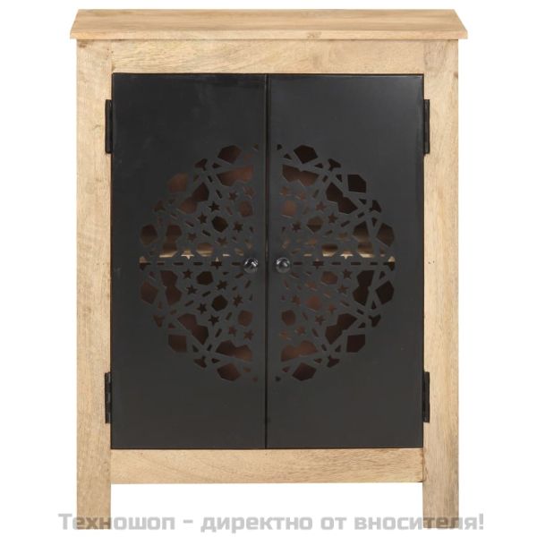 Сайдборд, 60x35x75 см, мангово дърво масив