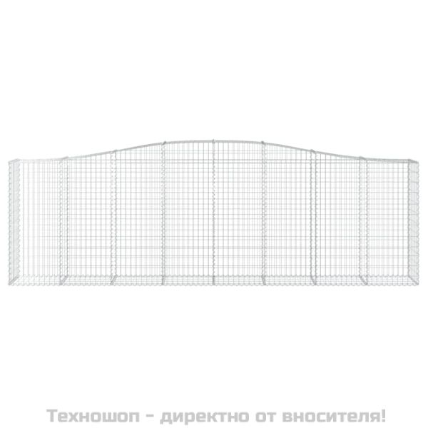 Габионни кошници арка 7 бр 400x50x120/140 см поцинковано желязо