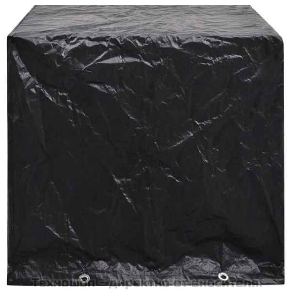 Покривало за градински мебели 8 капси 122x112x98 см