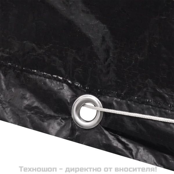 Покривало за градински мебели 8 капси 122x112x98 см