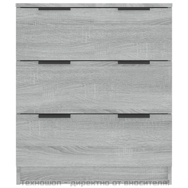 Сайдборд, сив сонома, 60x30x70 см, инженерно дърво
