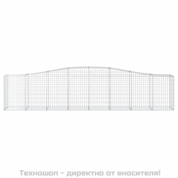 Габионни кошници арка 20 бр 400x50x80/100 см поцинковано желязо