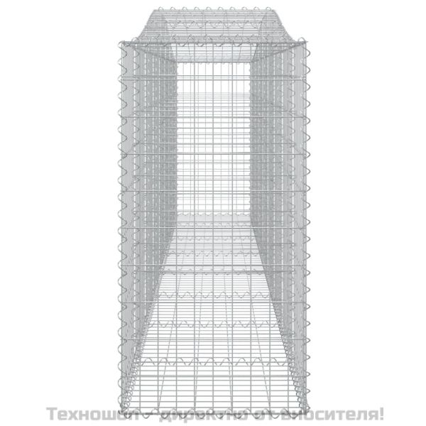 Габионни кошници арка 10 бр 400x50x100/120см поцинковано желязо