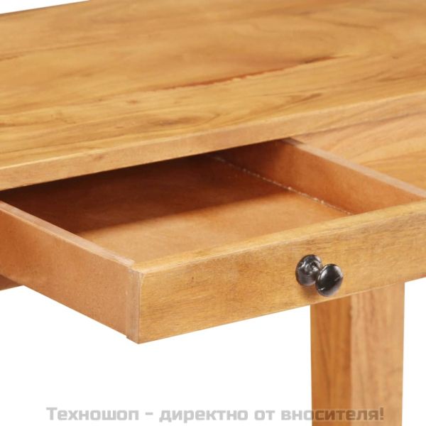 Конзолна маса, 100x40x76 cм, акациево дърво масив