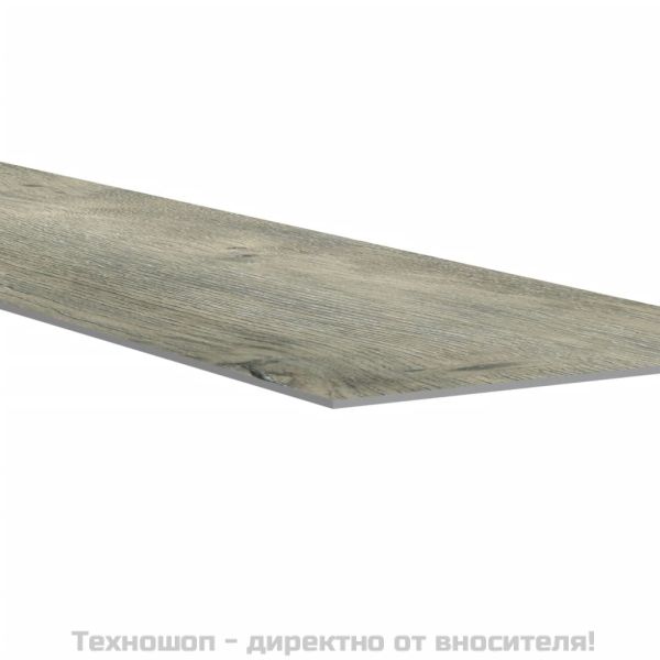Стенни панели, с вид на дърво, сиви, PVC, 2,06 м²