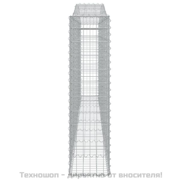 Габионни кошници арка 4 бр 400x30x120/140см поцинковано желязо