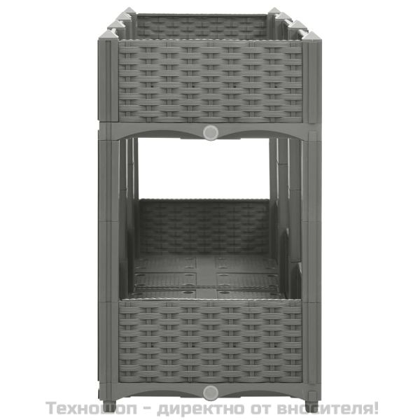 Повдигната леха, 120x40x71 см, полипропилен