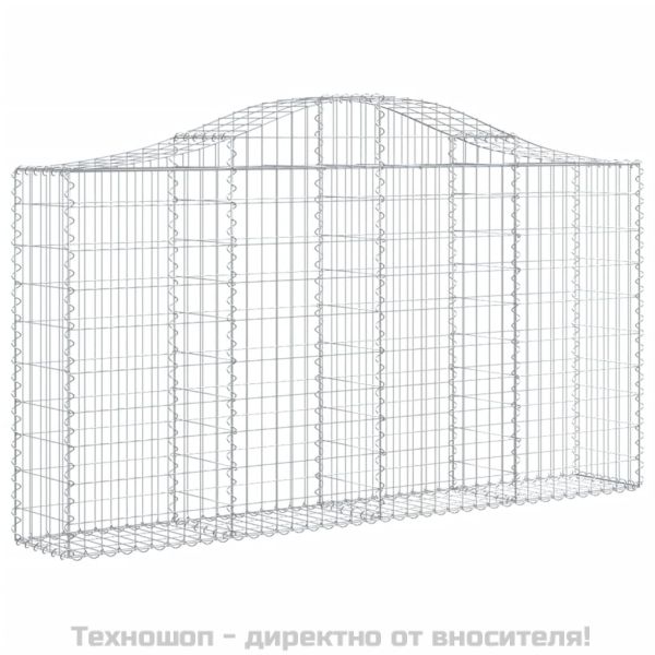Габионни кошници арка 18 бр 200x30x100/120см поцинковано желязо