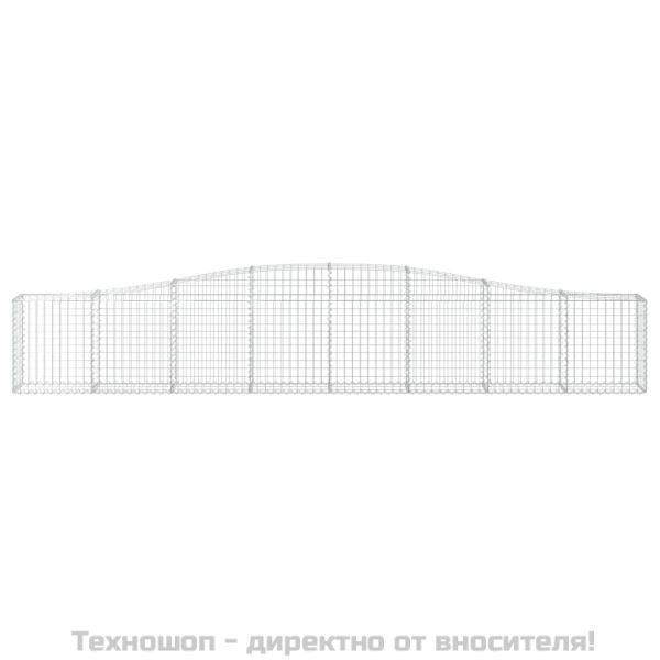 Габионни кошници арка 5 бр 400x30x60/80 см поцинковано желязо
