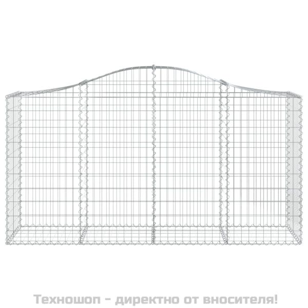 Габионни кошници арка 18 бр 200x50x100/120см поцинковано желязо