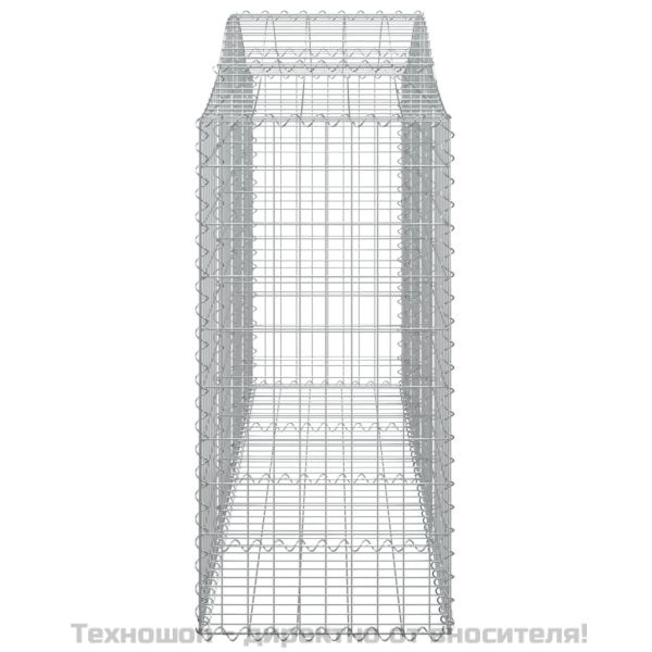 Габионни кошници арка 18 бр 200x50x100/120см поцинковано желязо