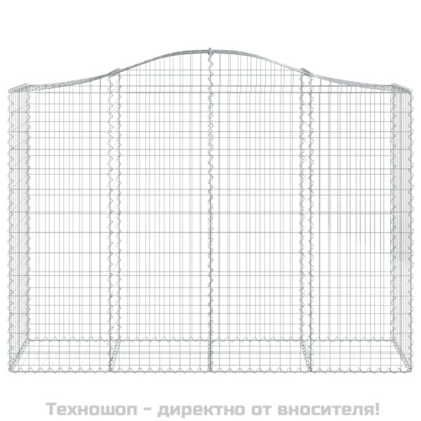 Габионни кошници арка 12 бр 200x50x140/160см поцинковано желязо