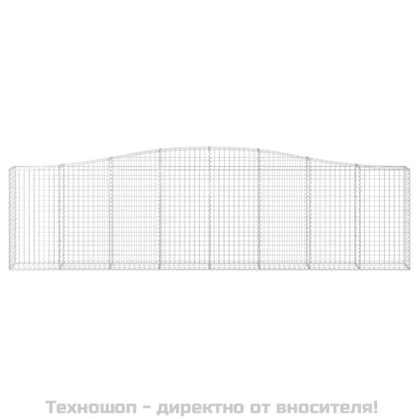 Габионни кошници арка 25 бр 400x30x100/120см поцинковано желязо