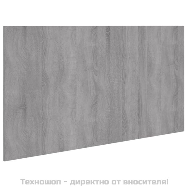 Табла за легло, сив сонома, 160x1,5x80 см, инженерна дървесина
