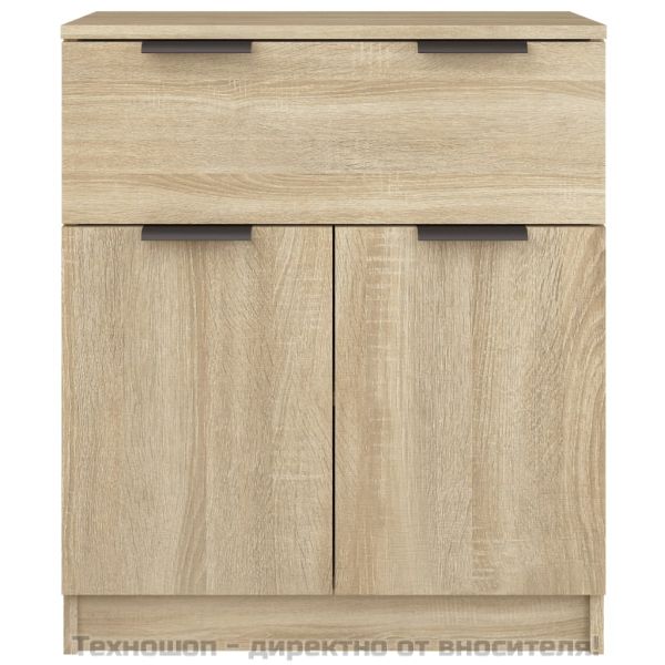 Сайдборд, сонома дъб, 60x30x70 см, инженерно дърво