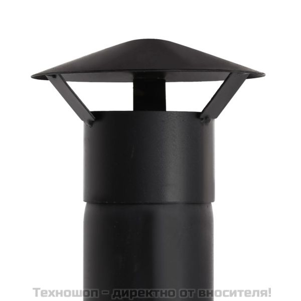 Външна пещ за пица на дървени въглища с 2 шамотни камъка