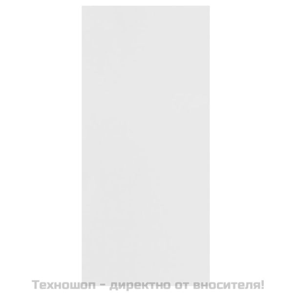 Библиотека/бюфет, бяла, 66x30x130 см, инженерно дърво