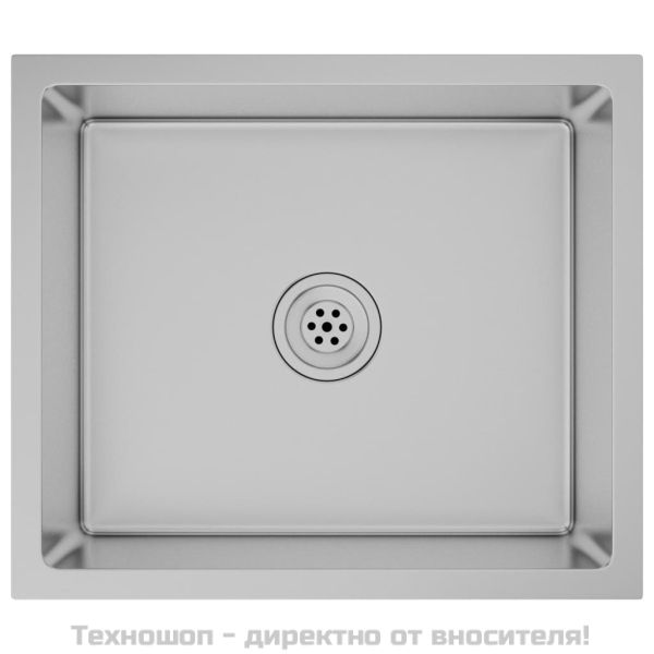 Ръчно изработена кухненска мивка, неръждаема стомана