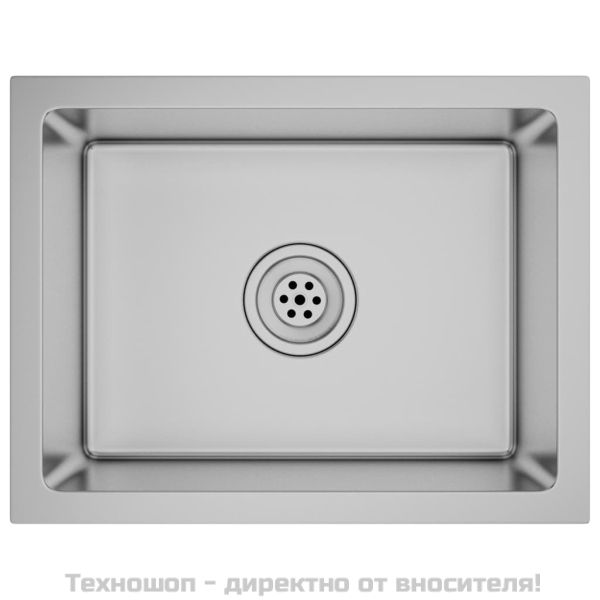 Ръчно изработена кухненска мивка, неръждаема стомана