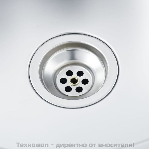 Ръчно изработена кухненска мивка, неръждаема стомана