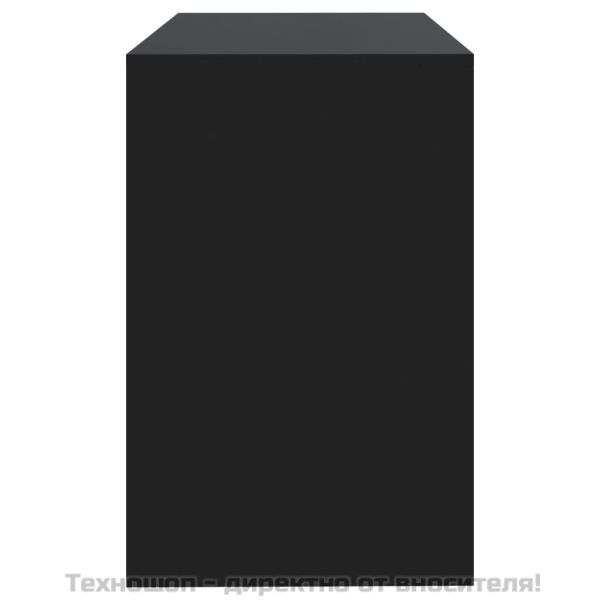 Бюро, черно, 101x50x76,5 см, инженерно дърво