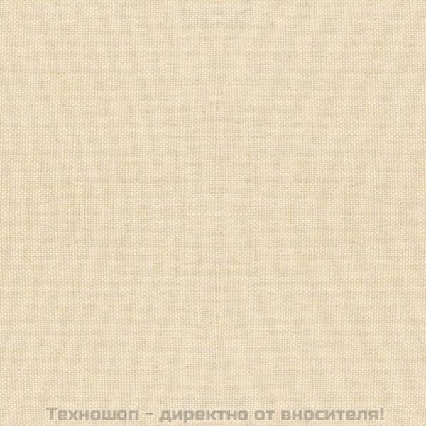 Въртящи се трапезни столове, 2 бр, кремави, текстил