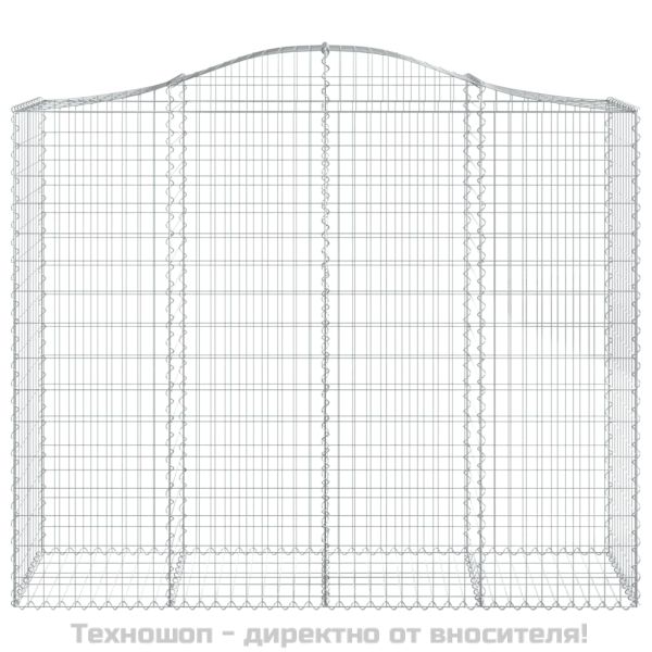 Габионни кошници арка 14 бр 200x50x160/180см поцинковано желязо