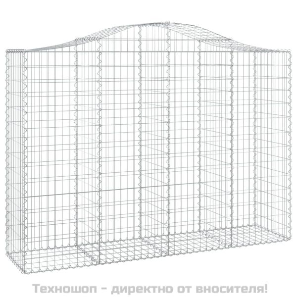 Габионни кошници арка 10 бр 200x50x140/160см поцинковано желязо