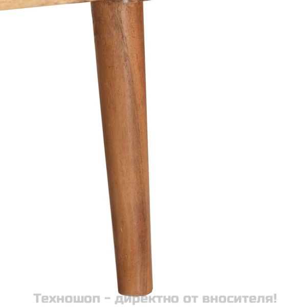 Маса за кафе, 100x50x39 см, акациево дърво масив