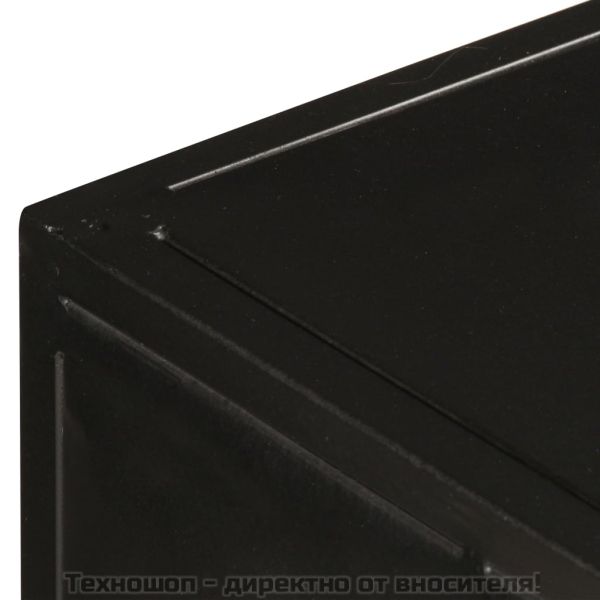 ТВ шкаф, 90x30x40 см, грубо мангово дърво