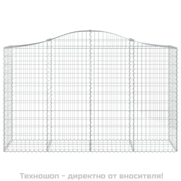 Габионни кошници арка 30 бр 200x50x120/140см поцинковано желязо