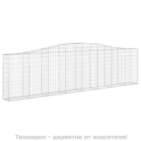 Габионни кошници арка 10 бр 400x30x100/120см поцинковано желязо