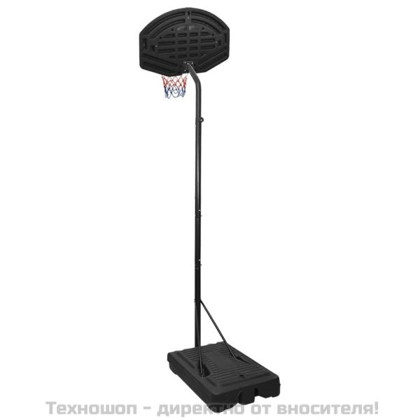 Баскетболна стойка черна 282-352 см полиетилен