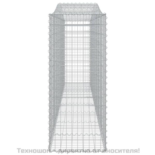 Габионни кошници арка 6 бр 400x50x120/140см поцинковано желязо