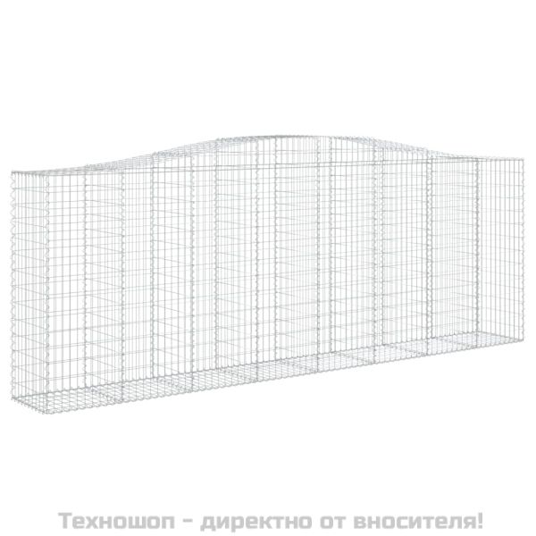 Габионни кошници арка 5 бр 400x50x140/160 см поцинковано желязо