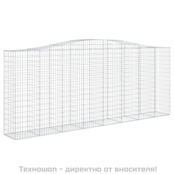 Габионни кошници арка 7 бр 400x50x160/180 см поцинковано желязо