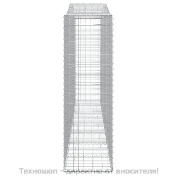 Габионни кошници арка 7 бр 400x50x160/180 см поцинковано желязо