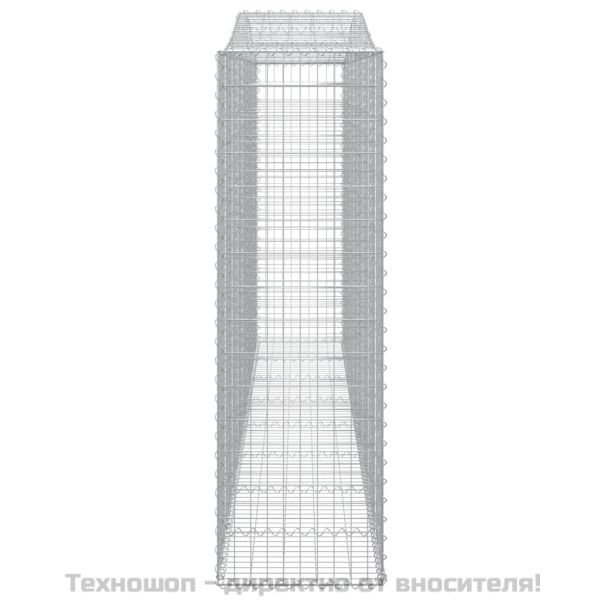 Габионни кошници арка 5 бр 400x50x160/180 см поцинковано желязо