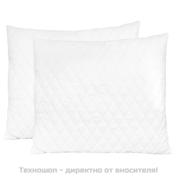 Възглавници, 2 бр, 70x60x14 см, мемори пяна