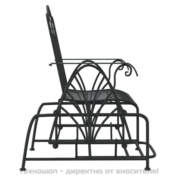 318834 Пейка планер, 61 см, черна, стомана